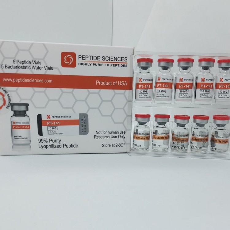 Peptid Sci̇ences PT-141 10 Mg 5 Flakon + Anti̇i̇bakteri̇yel Su